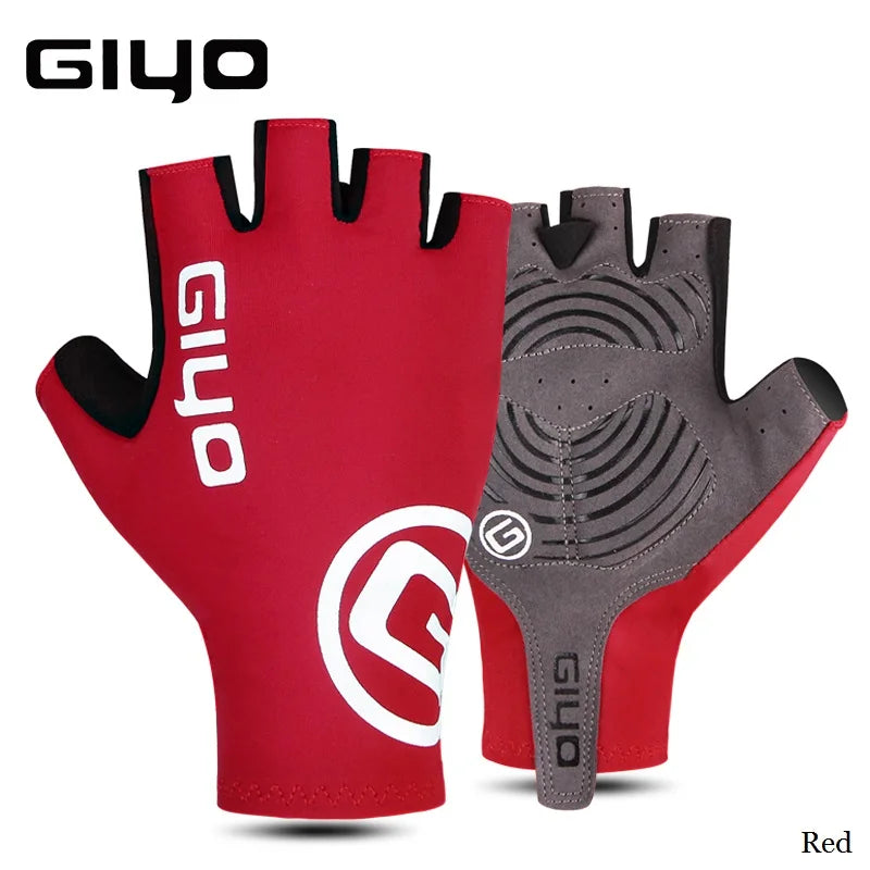 Giyo Luvas de Ciclismo Meio Dedo
