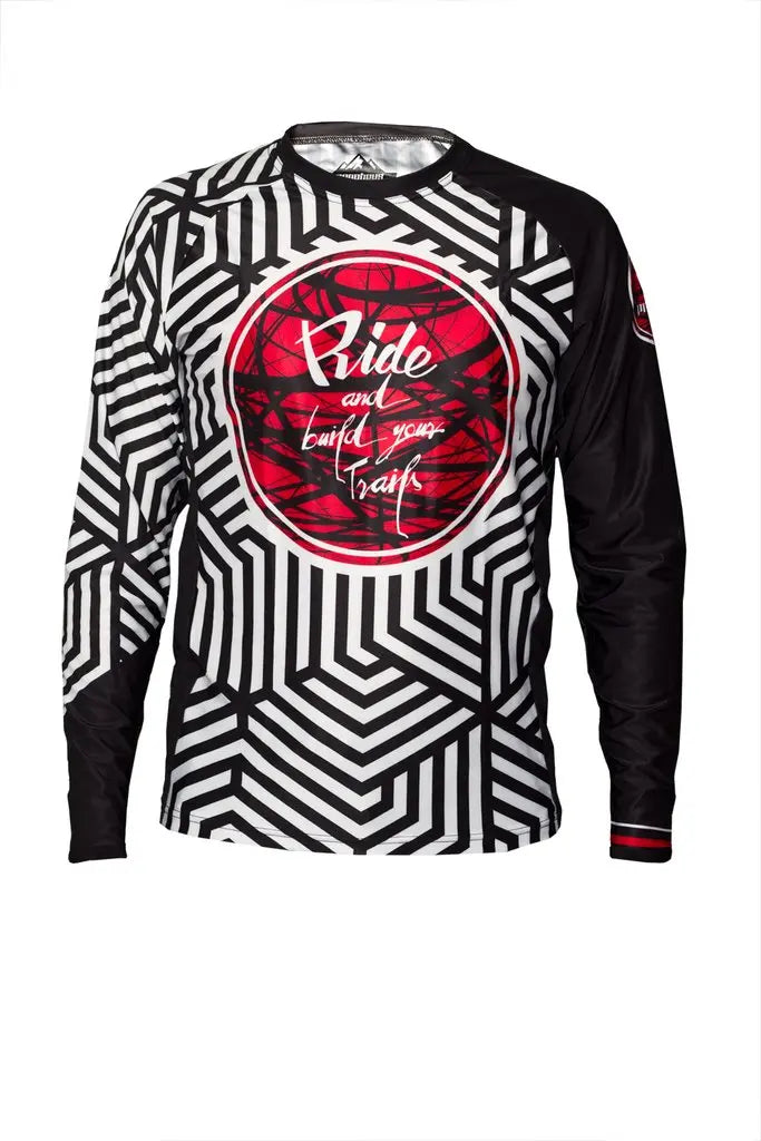 Camiseta Enduro de Manga Longa
