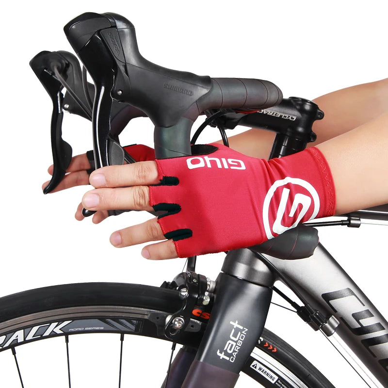 Giyo Luvas de Ciclismo Meio Dedo
