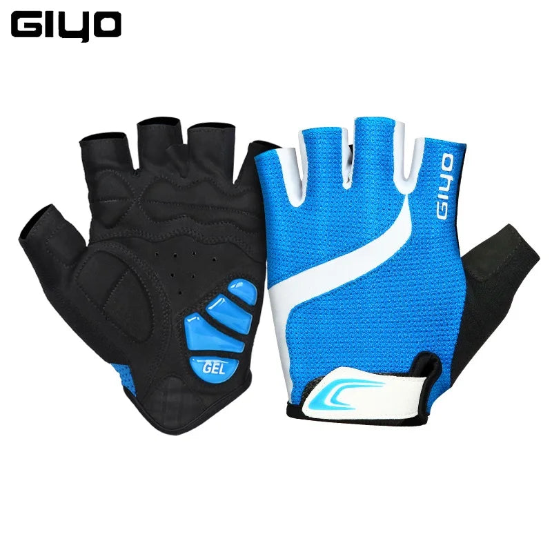 Giyo Luvas de Ciclismo Meio Dedo