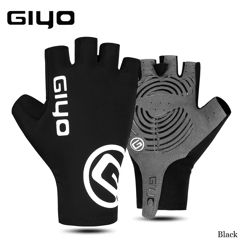 Giyo Luvas de Ciclismo Meio Dedo
