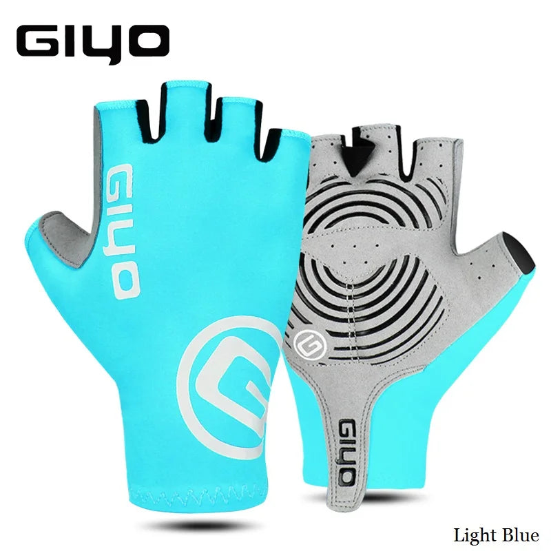 Giyo Luvas de Ciclismo Meio Dedo