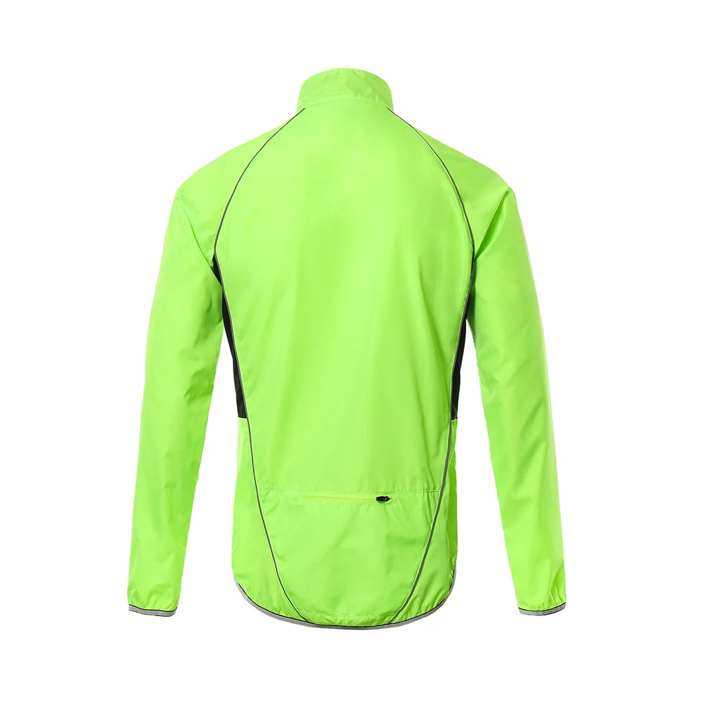 Jaqueta Corta-Vento de Ciclismo Masculina ARSUXEO