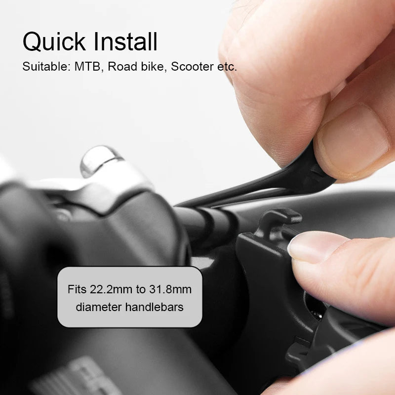 Buzina Elétrica para Bicicleta Recarregável USB
