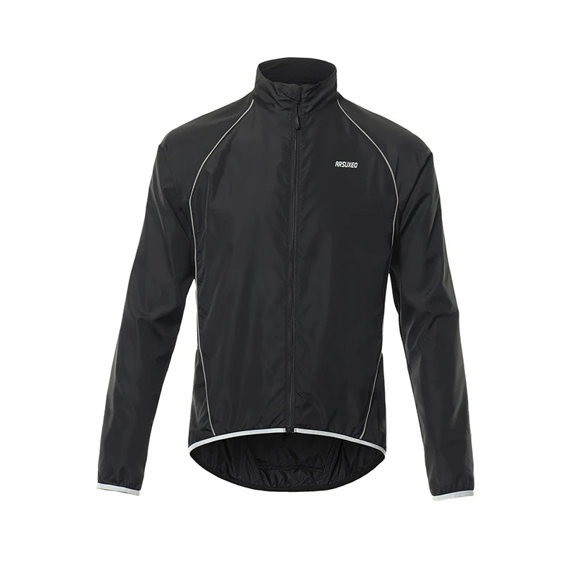 Jaqueta Corta-Vento de Ciclismo Masculina ARSUXEO