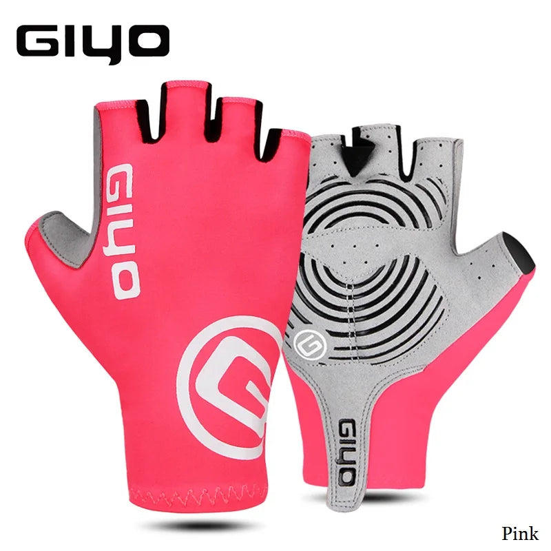 Giyo Luvas de Ciclismo Meio Dedo