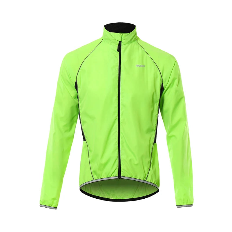 Jaqueta Corta-Vento de Ciclismo Masculina ARSUXEO