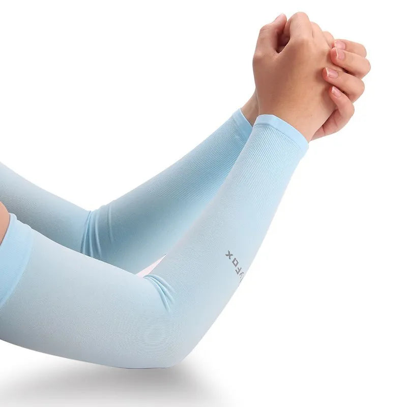 Ice Silk Sun Protection Arm Sleeves
