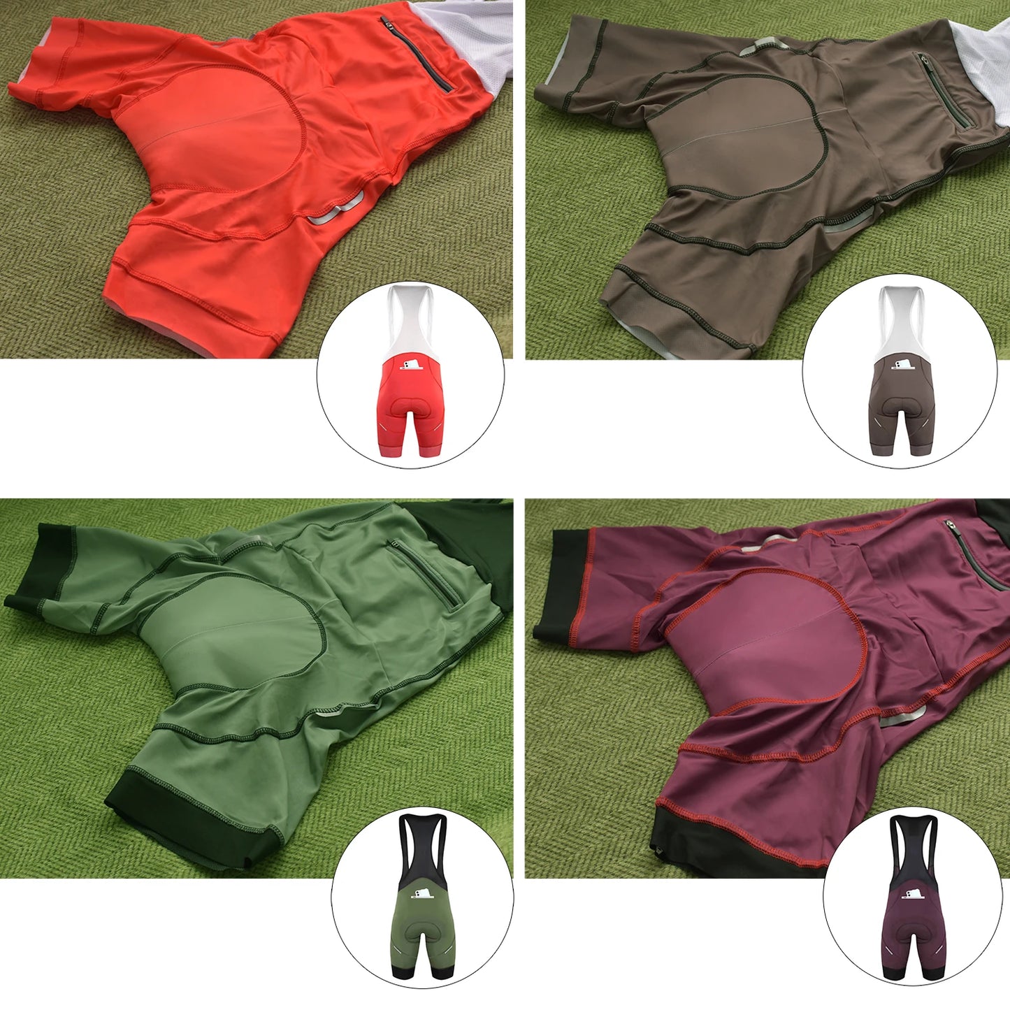 Bib Shorts de Ciclismo Phtxolue