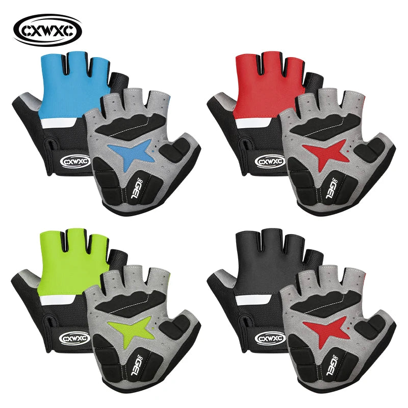 Giyo Luvas de Ciclismo Meio Dedo
