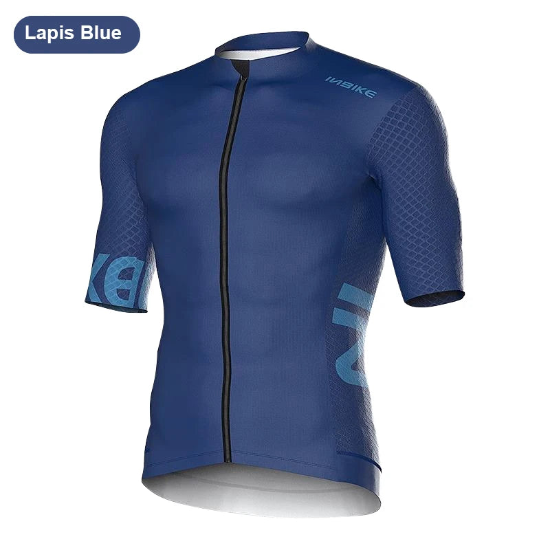 INBIKE Camisa de Ciclismo Masculina de Manga Curta