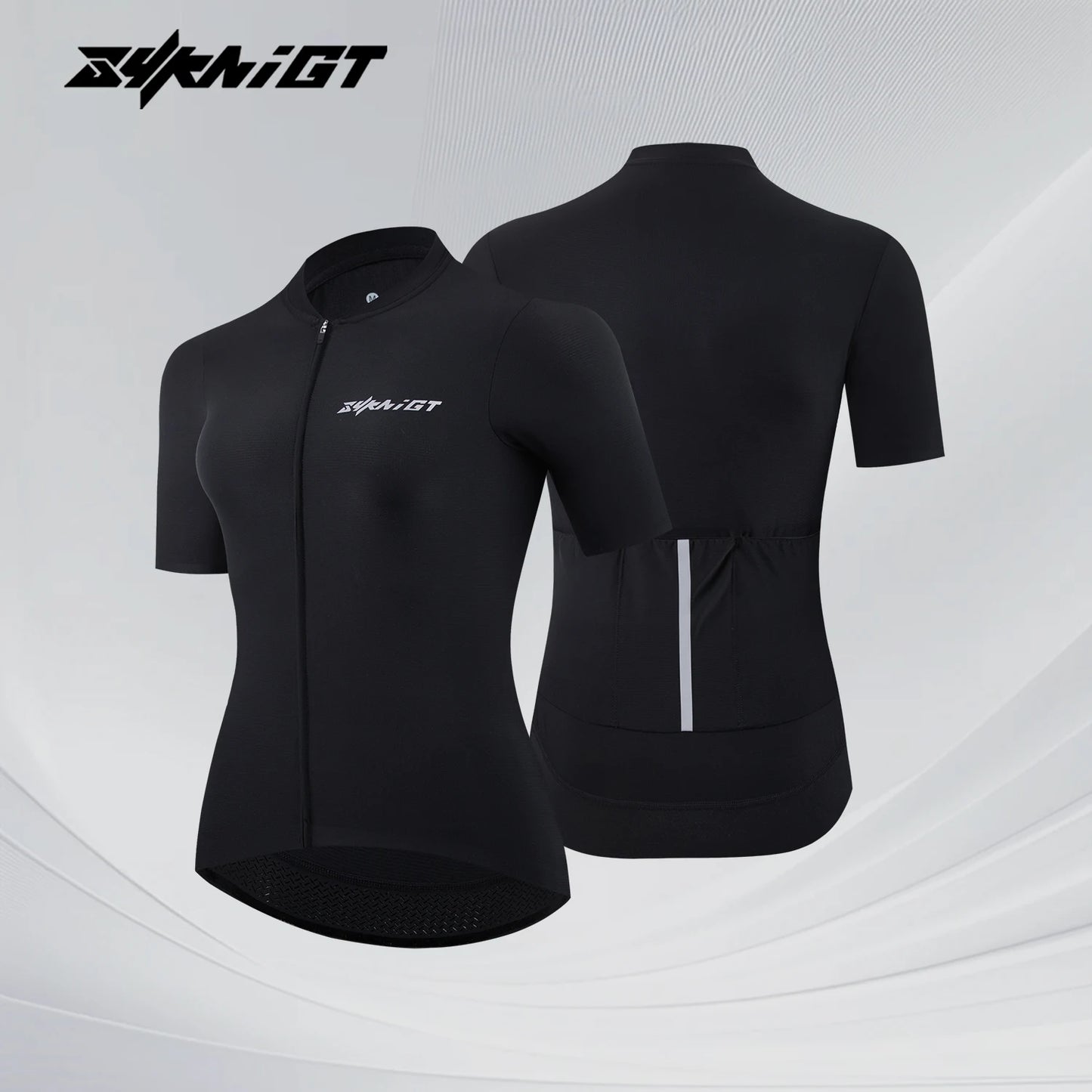 ZYKNIGT Camisa de Ciclismo Feminina