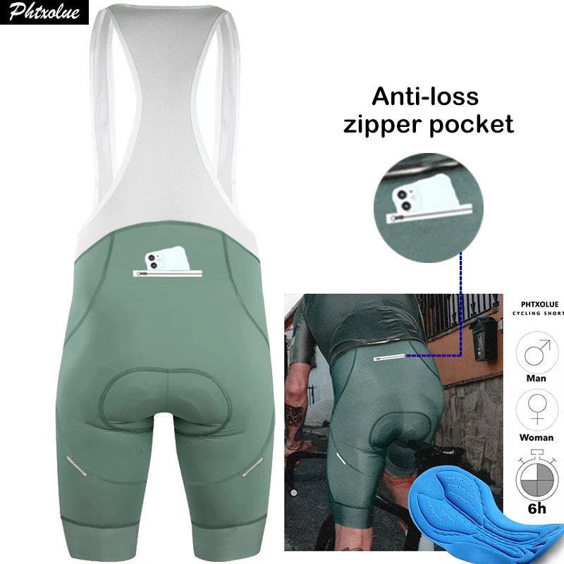 Bib Shorts de Ciclismo Phtxolue