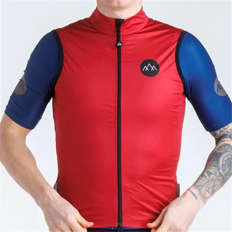 Jaqueta de Ciclismo Corta-Vento e Impermeável