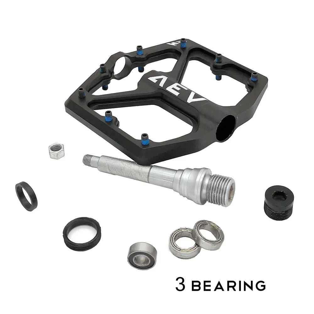 Pedal CNC Alumínio Antiderrapante 9/16" MTB/Speed