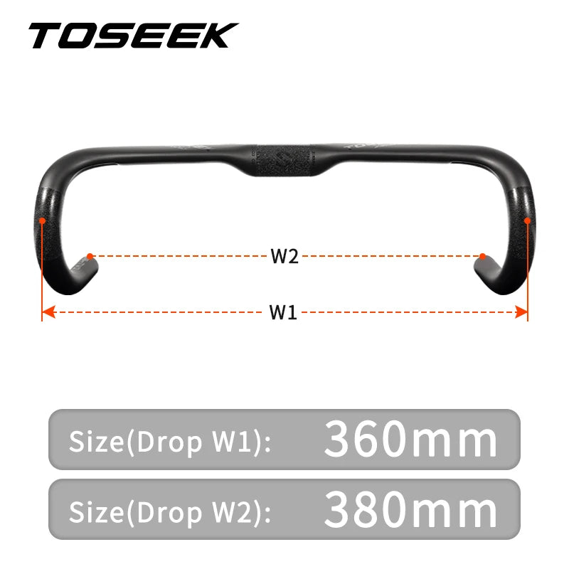 Guidão TOSEEK ZXB-TWO Carbono Road