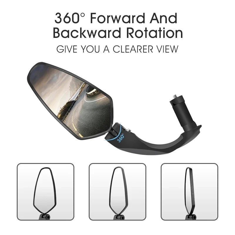 Espelho Retrovisor WEST BIKING para Guidão de Bicicleta