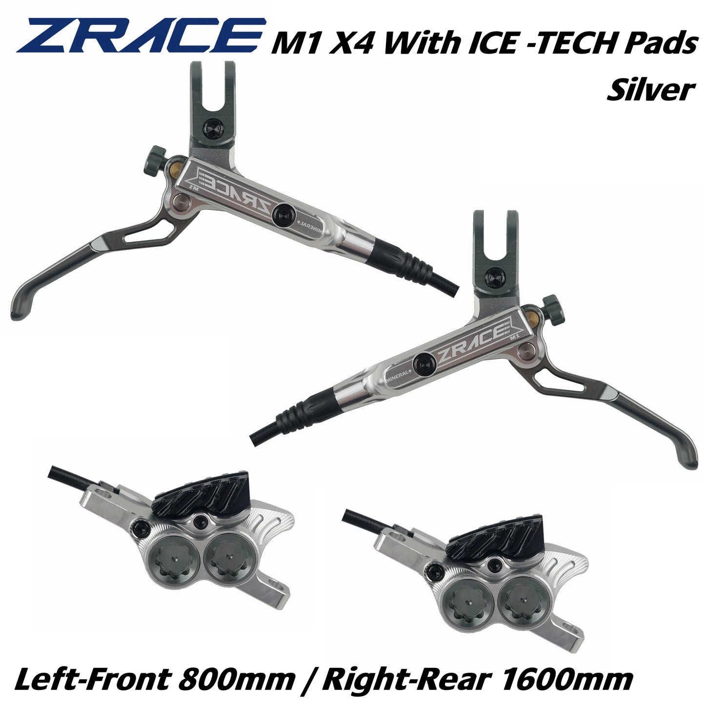 Freio Hidráulico MTB M1 X2/X4