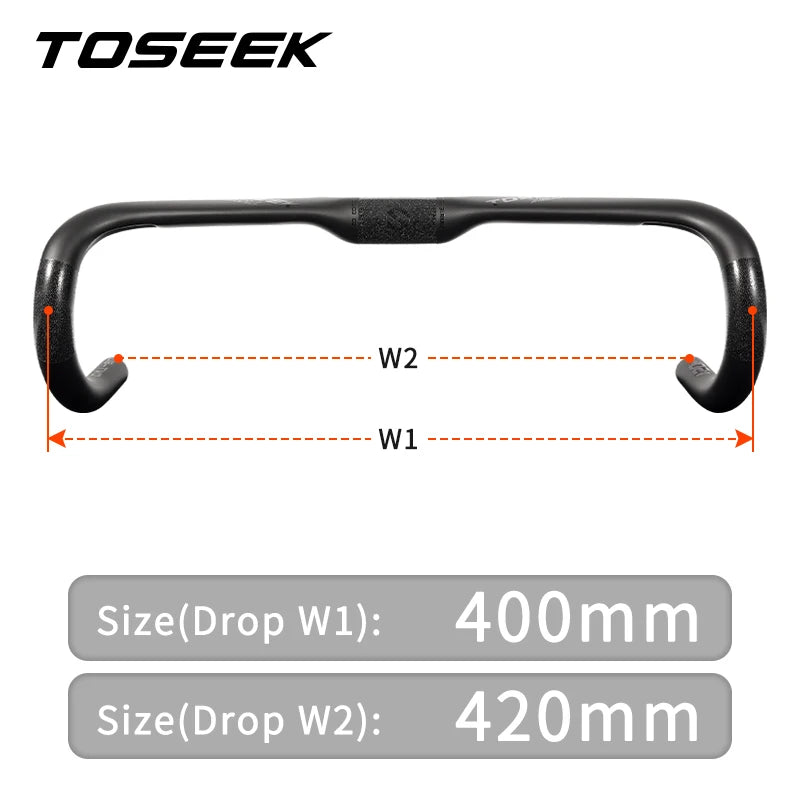 Guidão TOSEEK ZXB-TWO Carbono Road