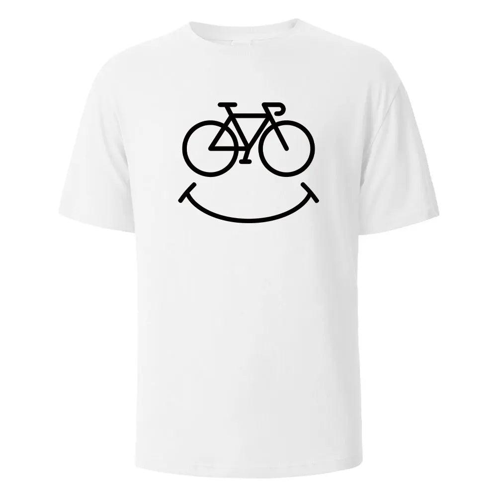 Camiseta Casual Bike Smile