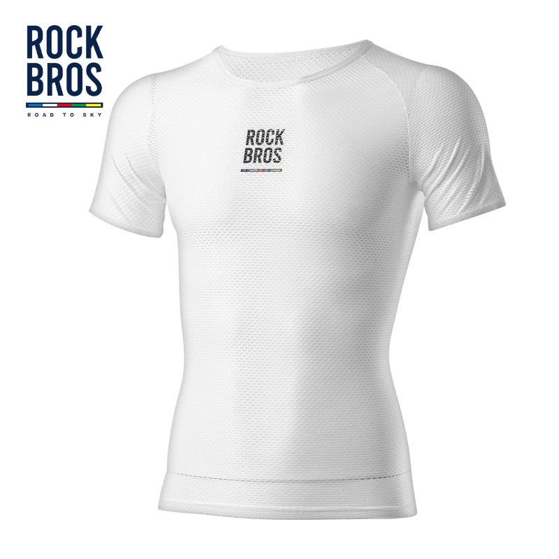 Camisa de Ciclismo ROCKBROS Road to Sky Manga Curta