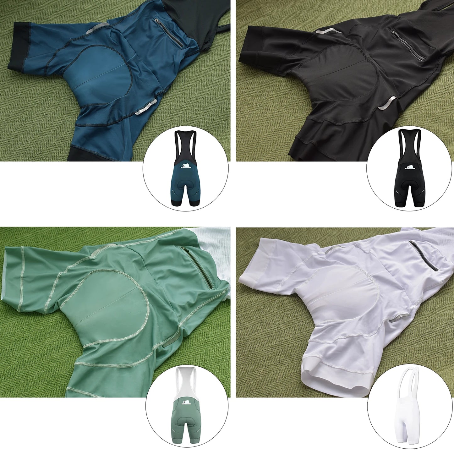 Bib Shorts de Ciclismo Phtxolue