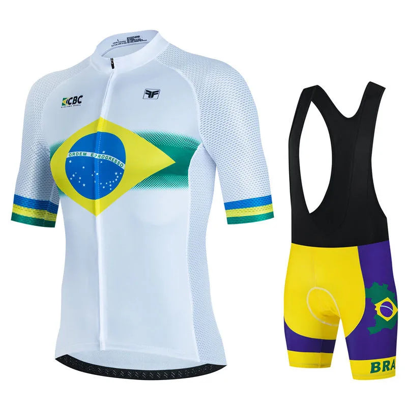 Brazil Team Cycling Set