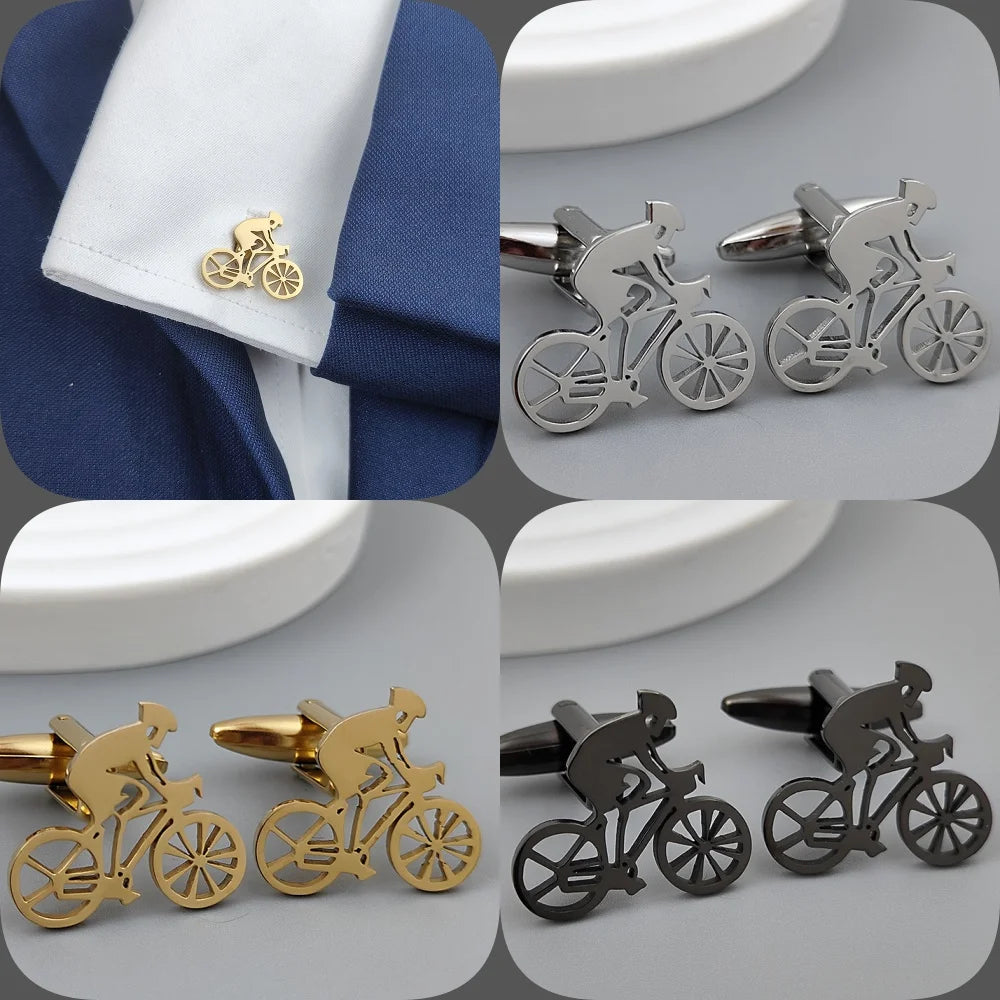 Broche de Bicicleta Dourado