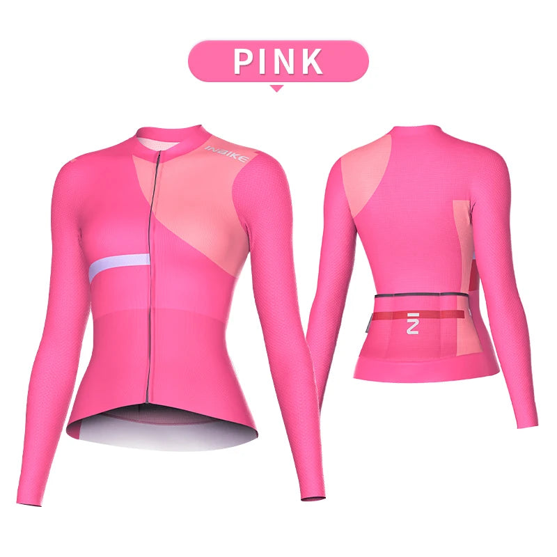 Camisa de Ciclismo Feminina INBIKE