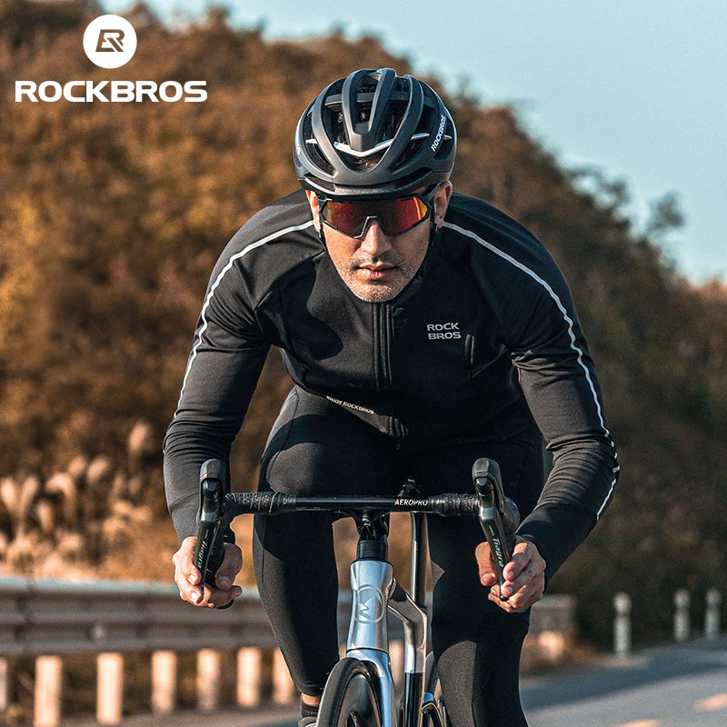 Jaqueta de Ciclismo ROCKBROS Inverno Térmica