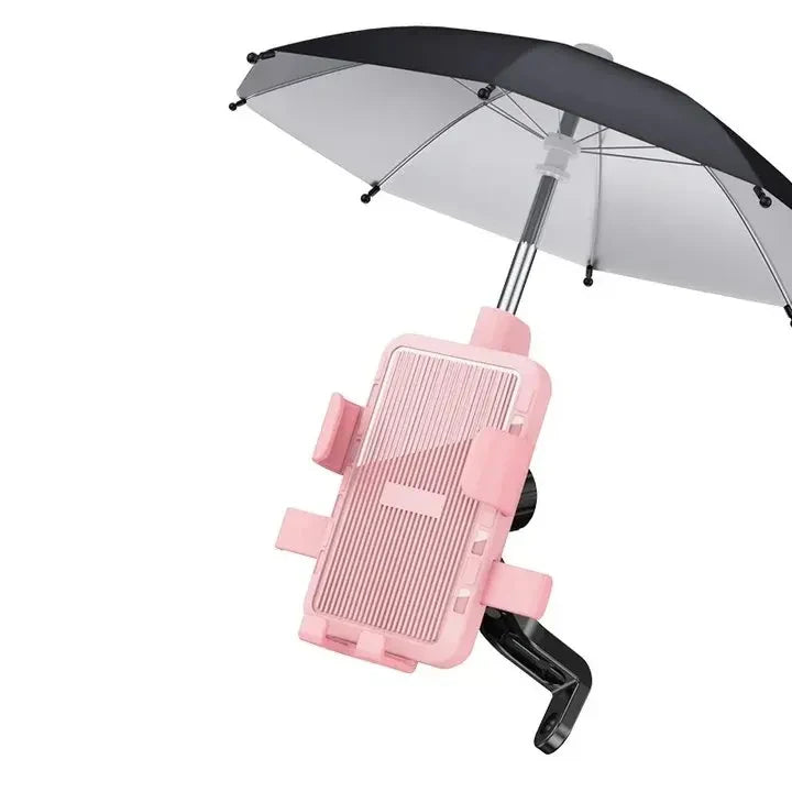Suporte de Celular com Protetor Solar/Chuva