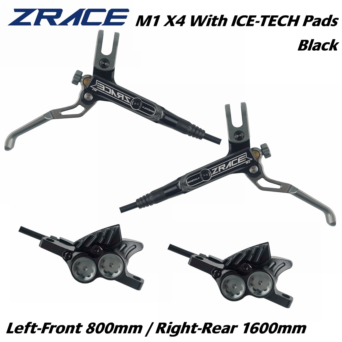 Freio Hidráulico MTB M1 X2/X4