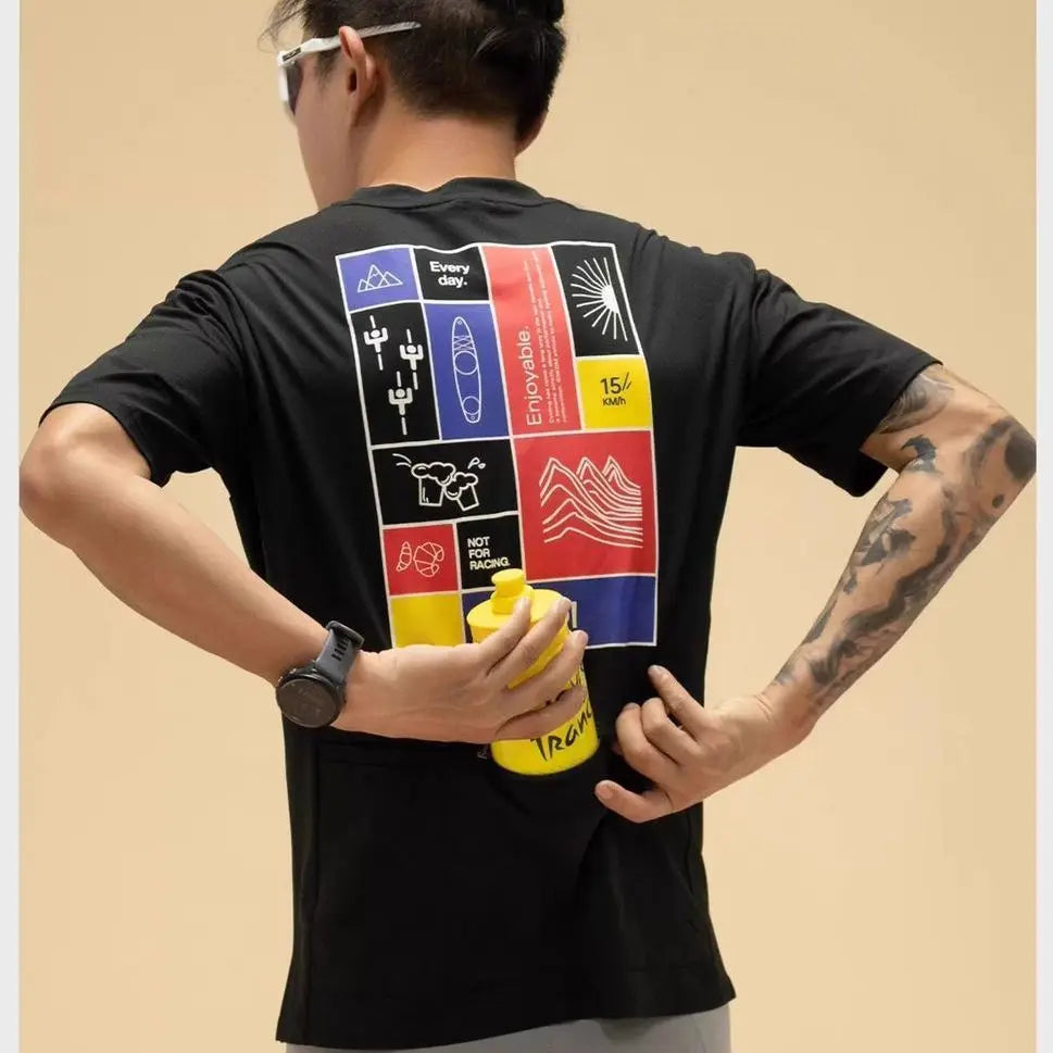 Camiseta Casual Estampada Verão Manga Curta