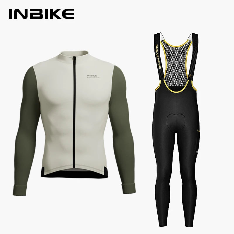 INBIKE Conjunto de Ciclismo Masculino Inverno