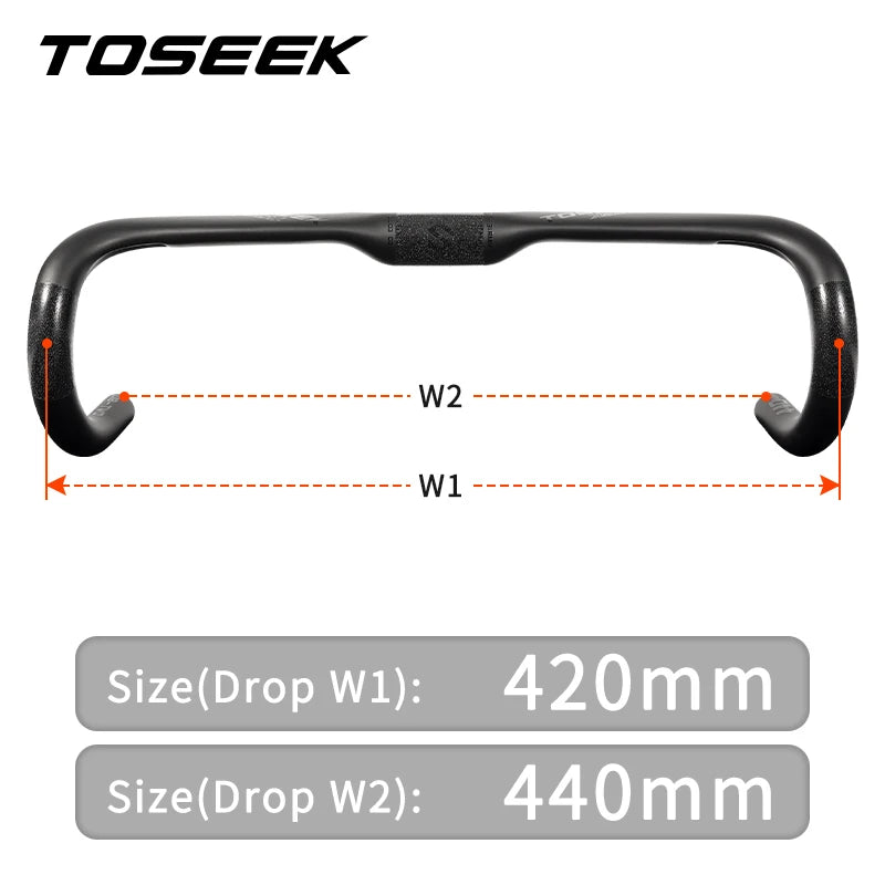 Guidão TOSEEK ZXB-TWO Carbono Road