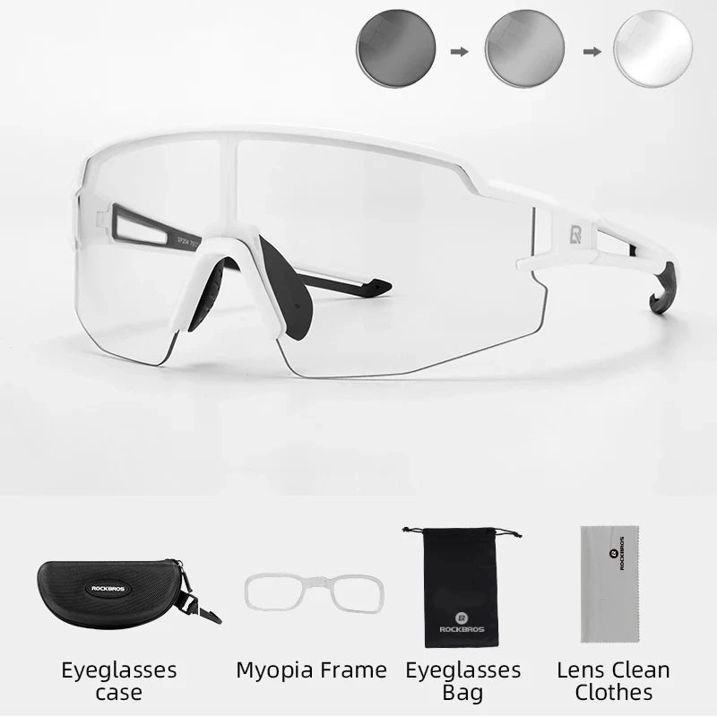 ROCKBROS Photochromic Polarized UV400 Cycling Glasses