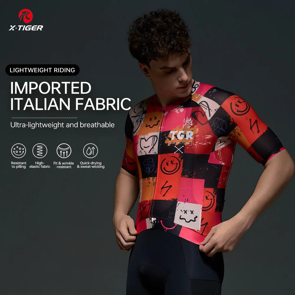 Jersey de Ciclismo Masculina X-TIGER