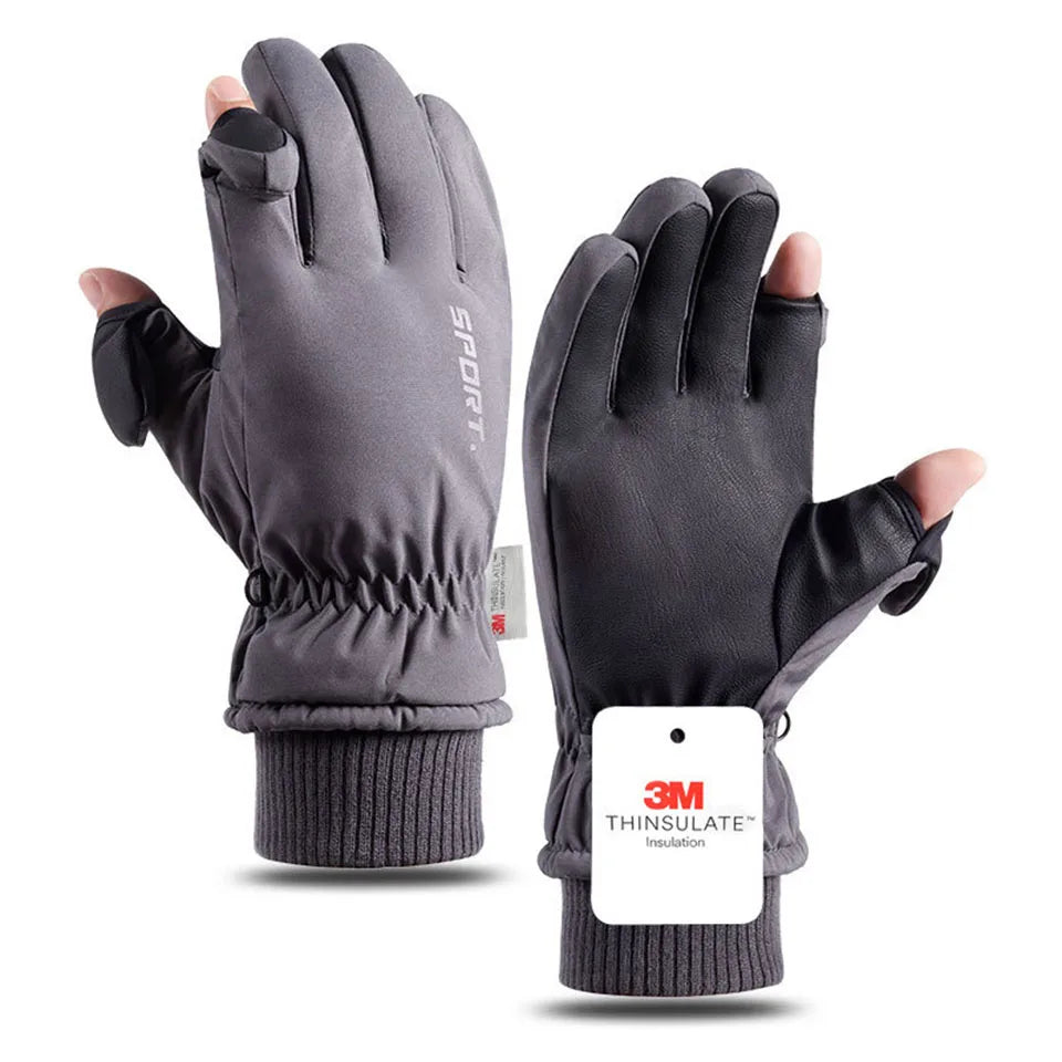 GTUBIKE Luvas de Inverno Impermeáveis