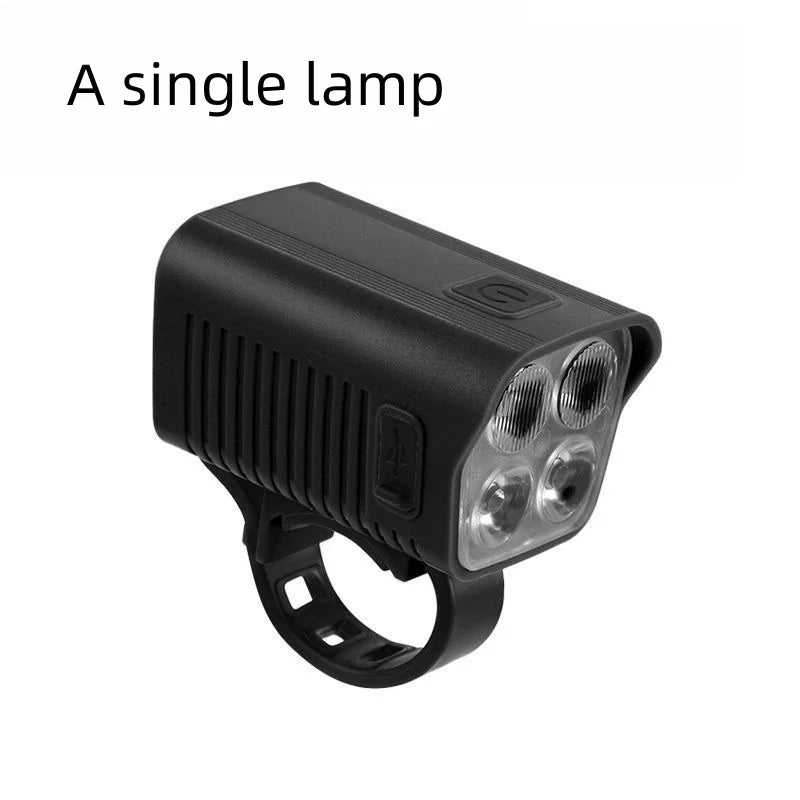 Luz de Bicicleta LED Portátil com Buzina