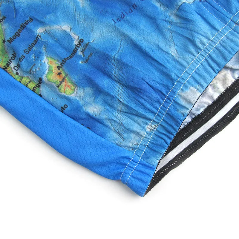 Camisa de Ciclismo Masculina The Earth