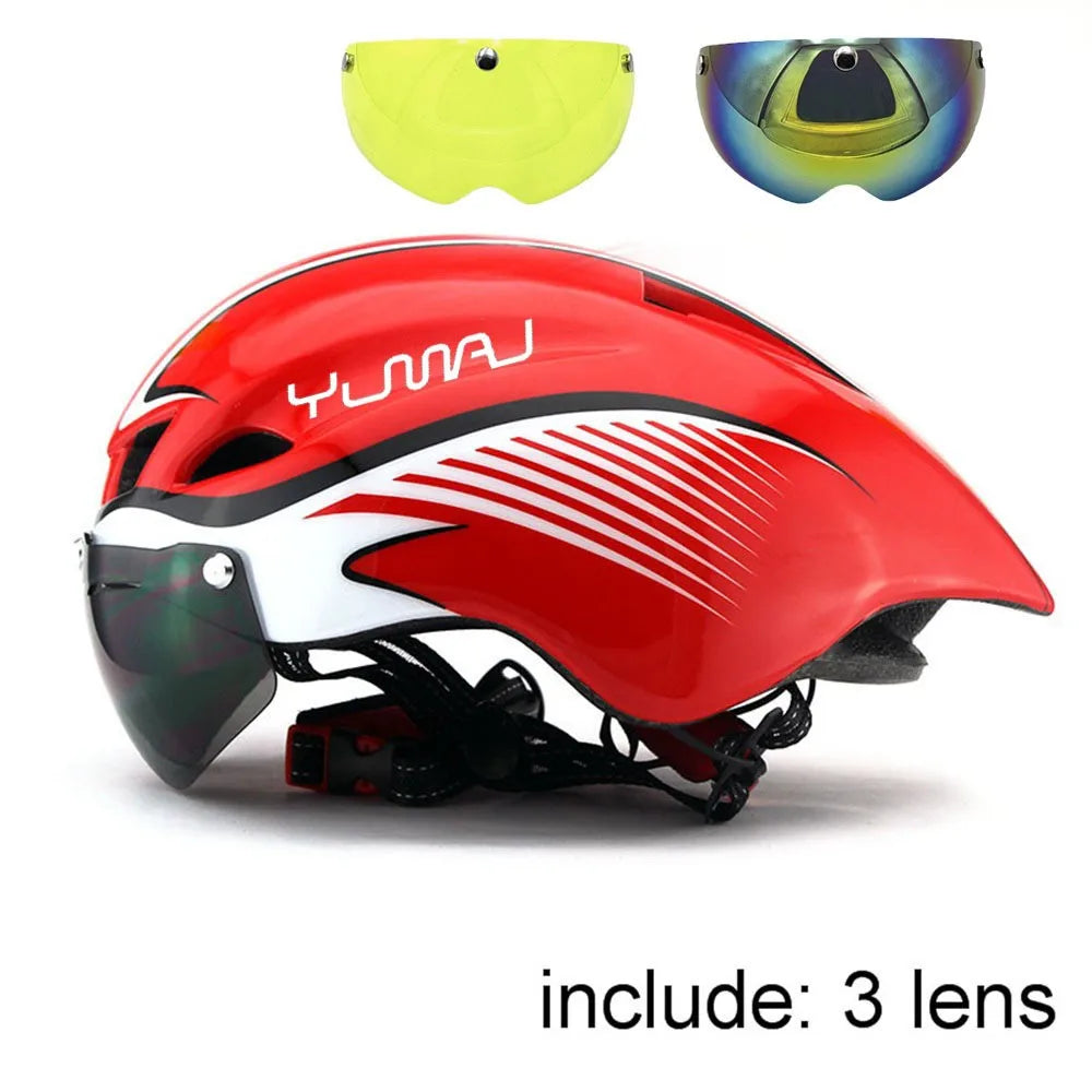 Capacete Aero TT de Ciclismo