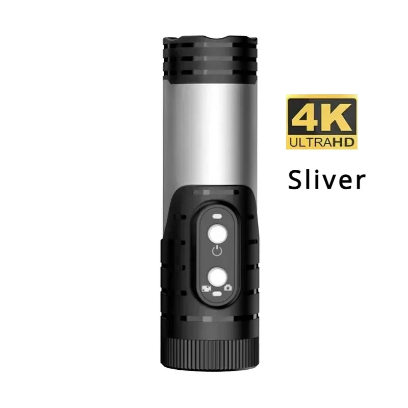 Câmera Esportiva 4K – WiFi, Antivibração, À Prova d’Água