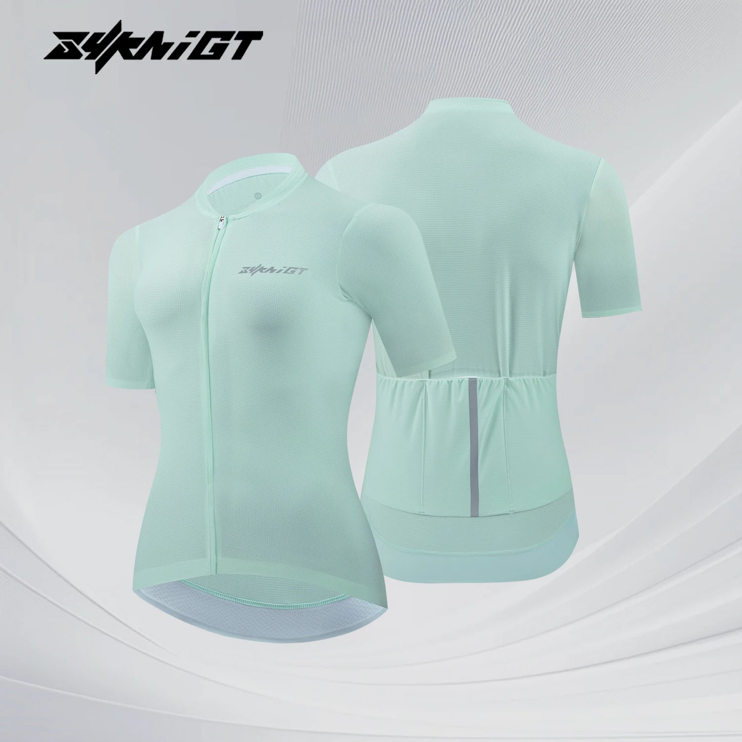 ZYKNIGT Camisa de Ciclismo Feminina