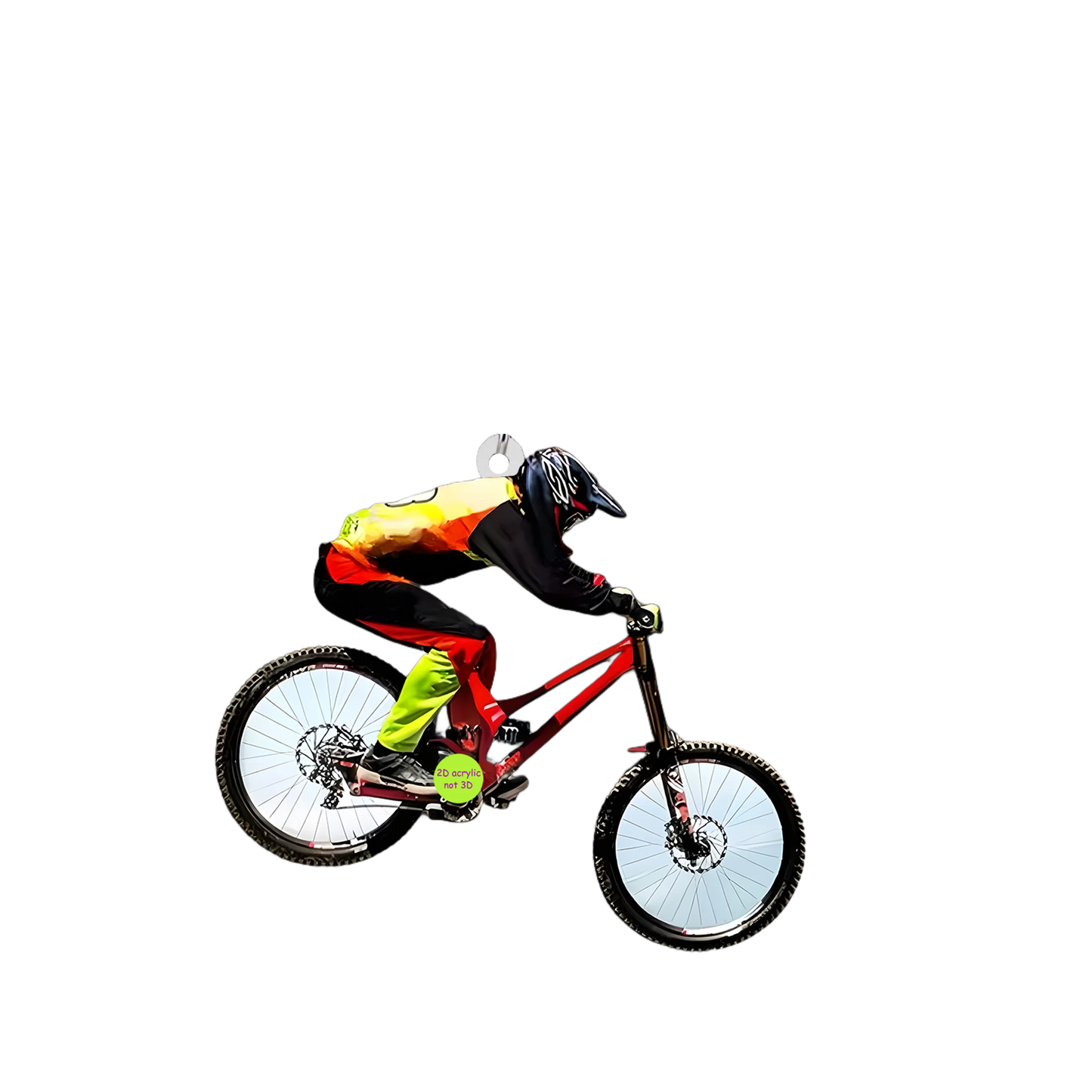 Chaveiro MTB Off-Road 2D Acrílico