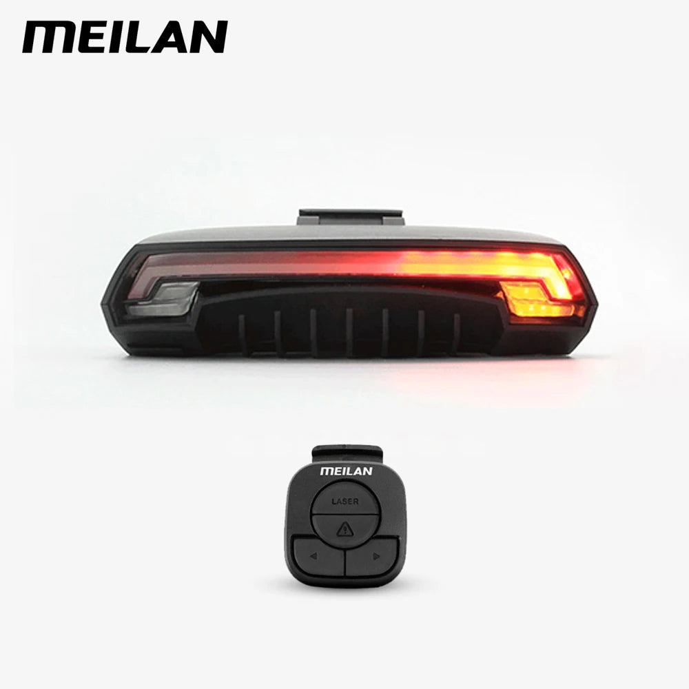 Lanterna Traseira Inteligente Meilan X5 com Controle Remoto