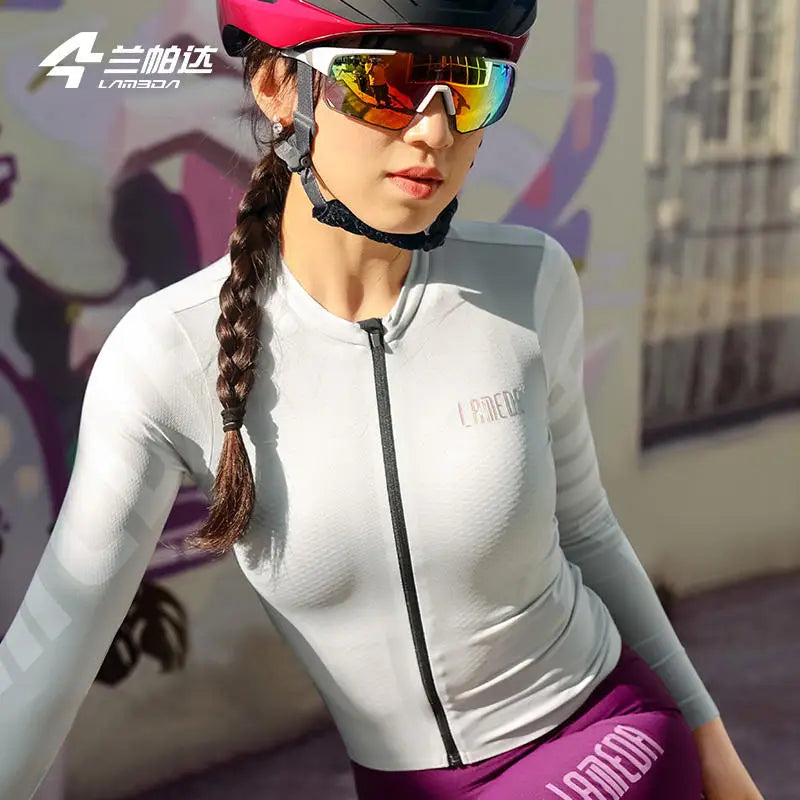 Jersey de Ciclismo Feminina LAMEDA