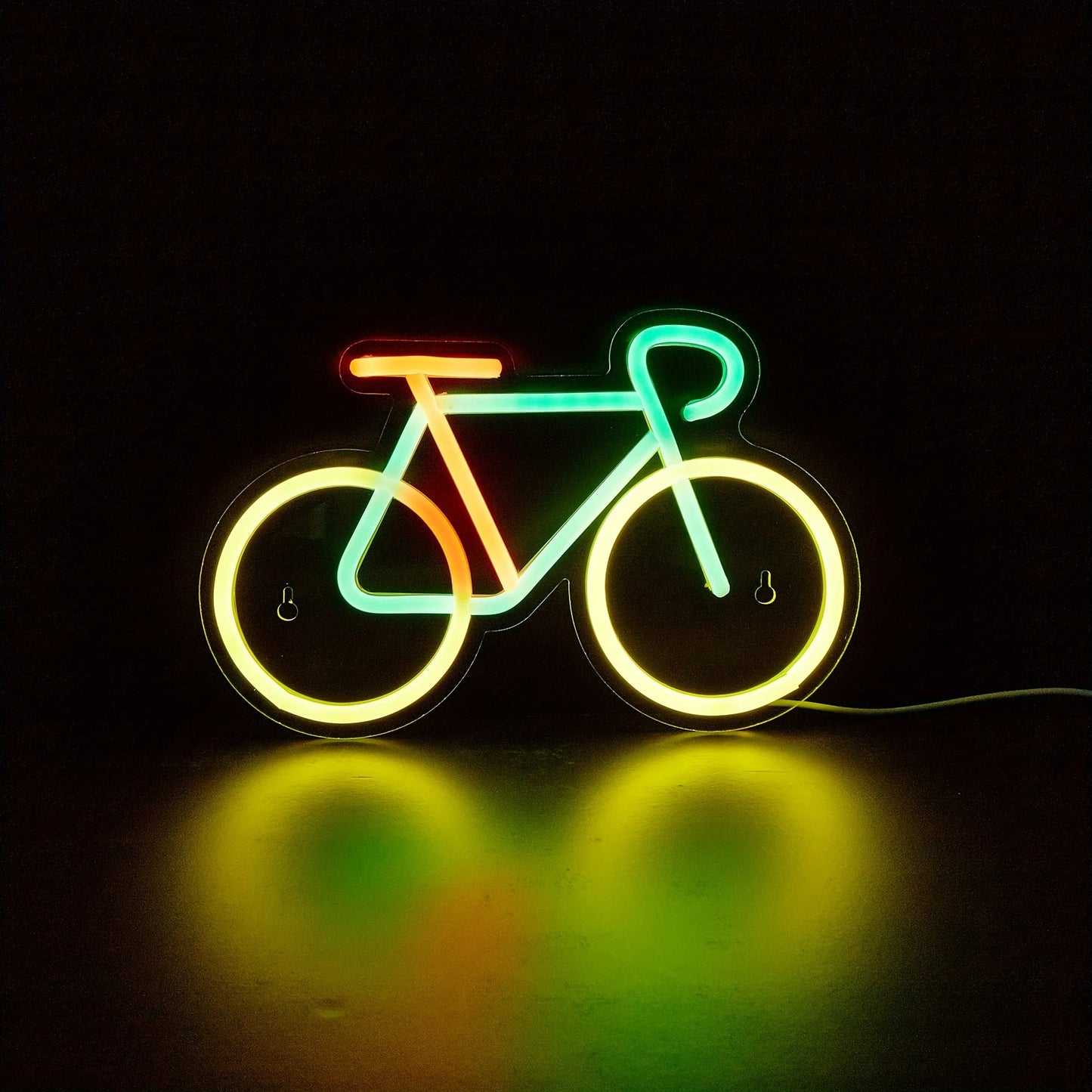 Placa Neon LED Bicicleta
