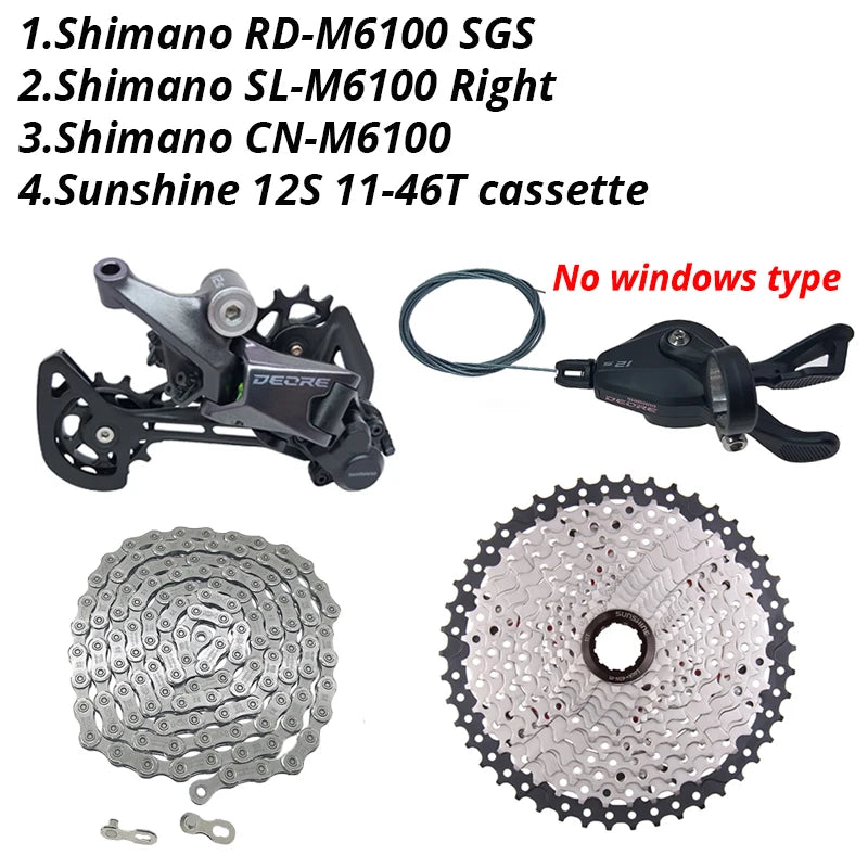 Shimano Deore M6100 1x12V