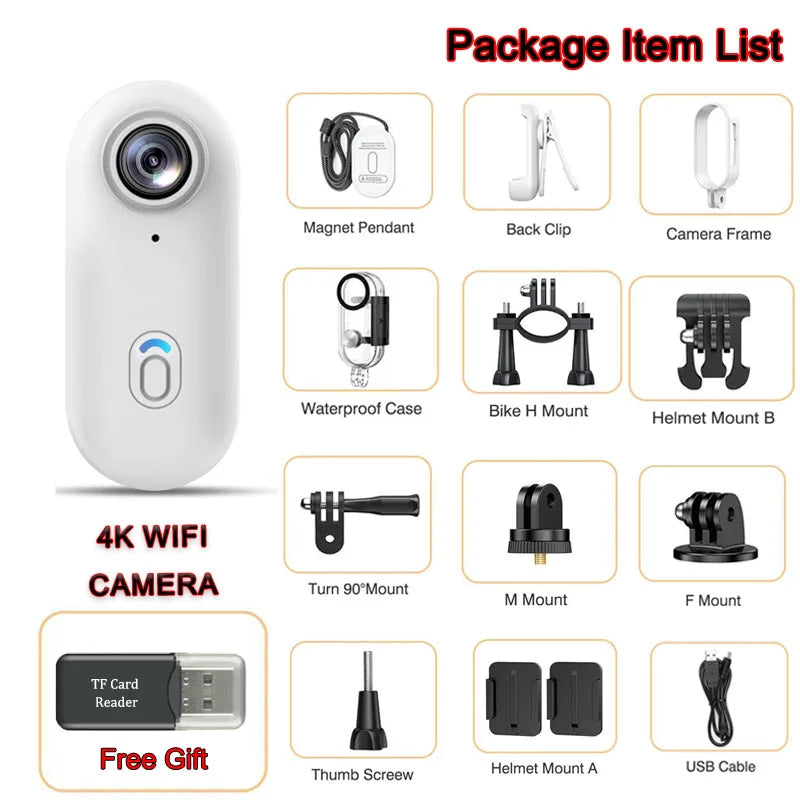 Mini Action Cam 4K