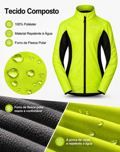 Jaqueta de Ciclismo Feminina INBIKE